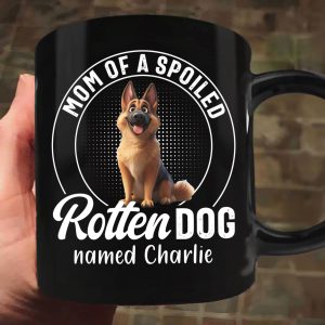 Mom Of Spoiled Rotten Dogs - Personalized Mug